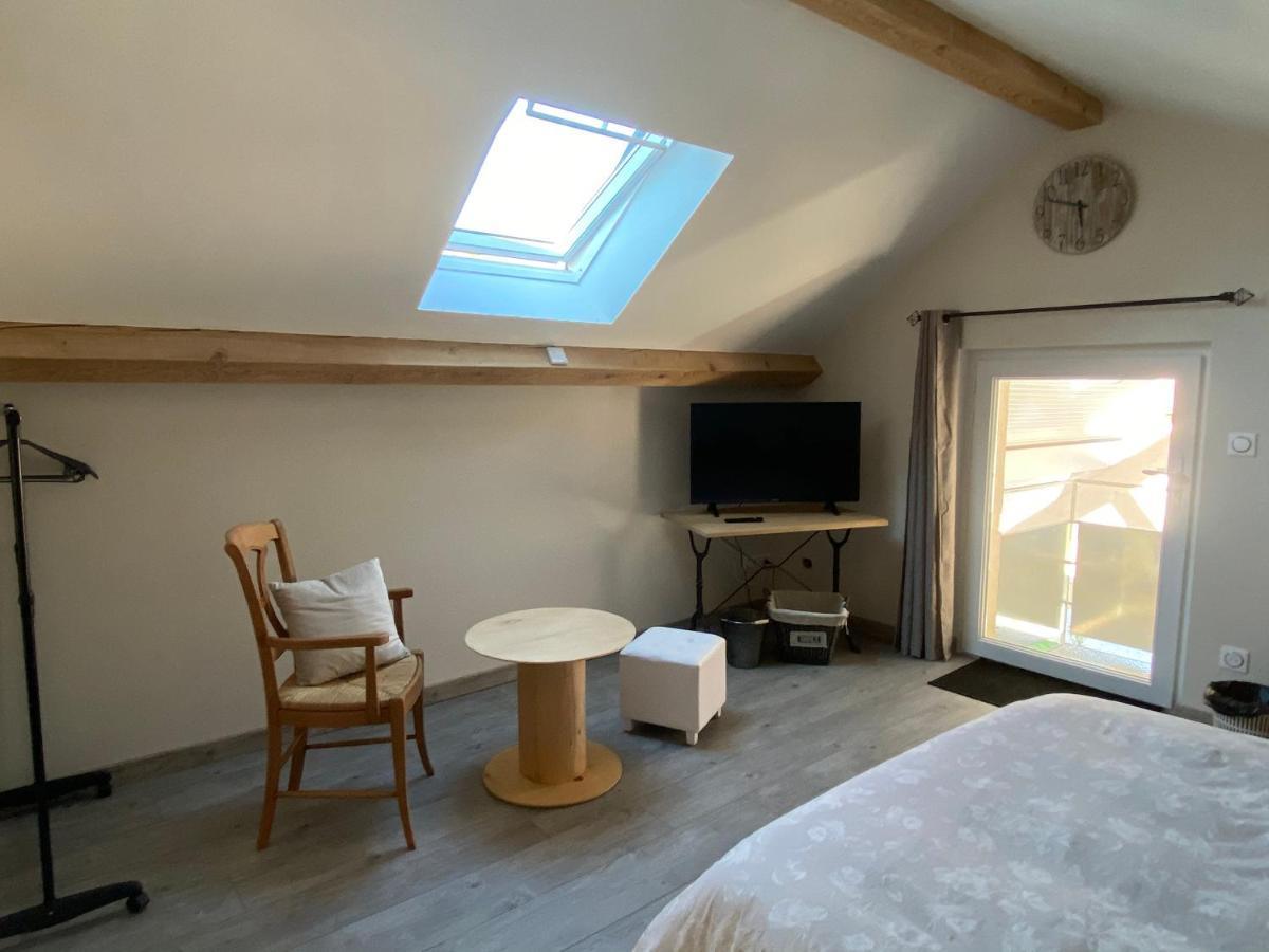Chambre Privative Chez Toutoune Fontainebrux Luaran gambar
